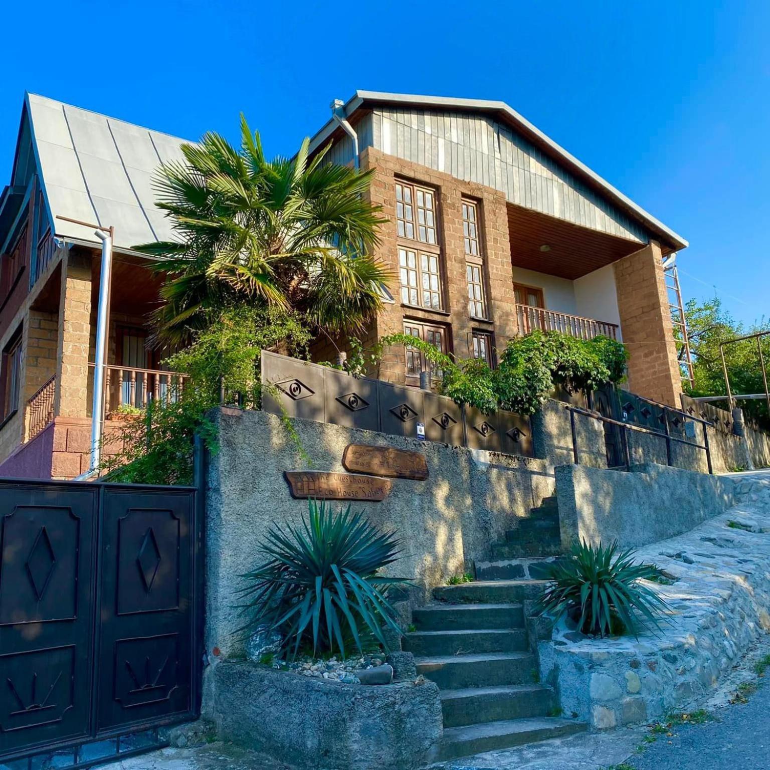 Eco House Sabero Hotel Akhmeta Luaran gambar